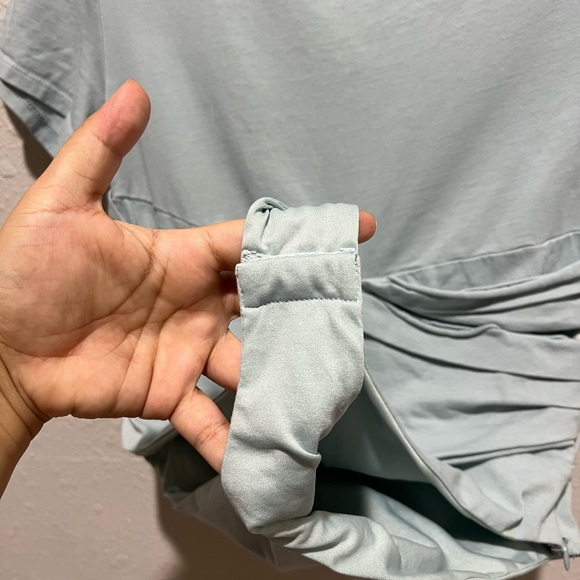 Atoir Brielle Bodysuit Revolve Baby Powder Blue Size 4 - Picture 7 of 9